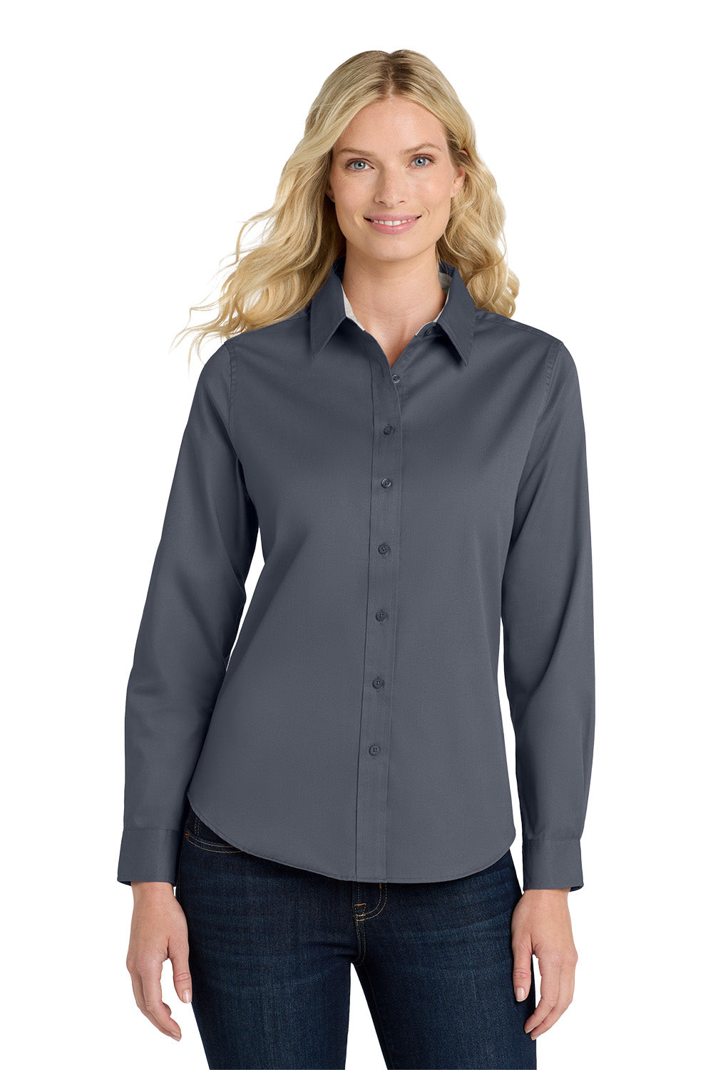 Women's Easy-Care Long Sleeve Shirt - Red Roof Plus