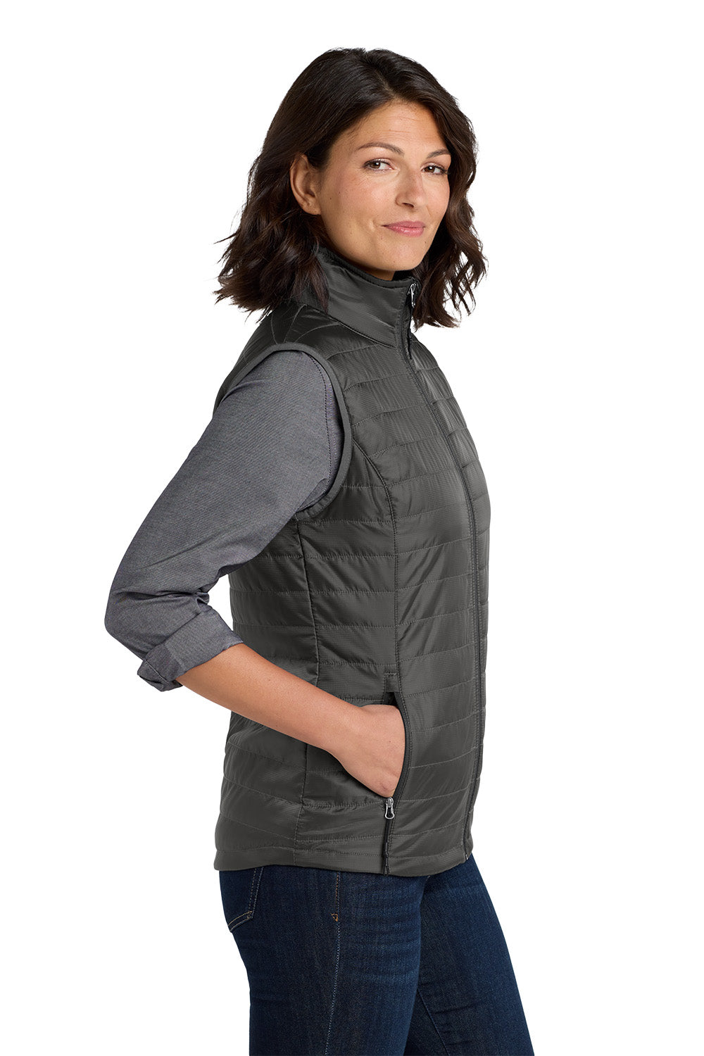 Women's Port Authority Packable Puffy Vest - Signature Inn