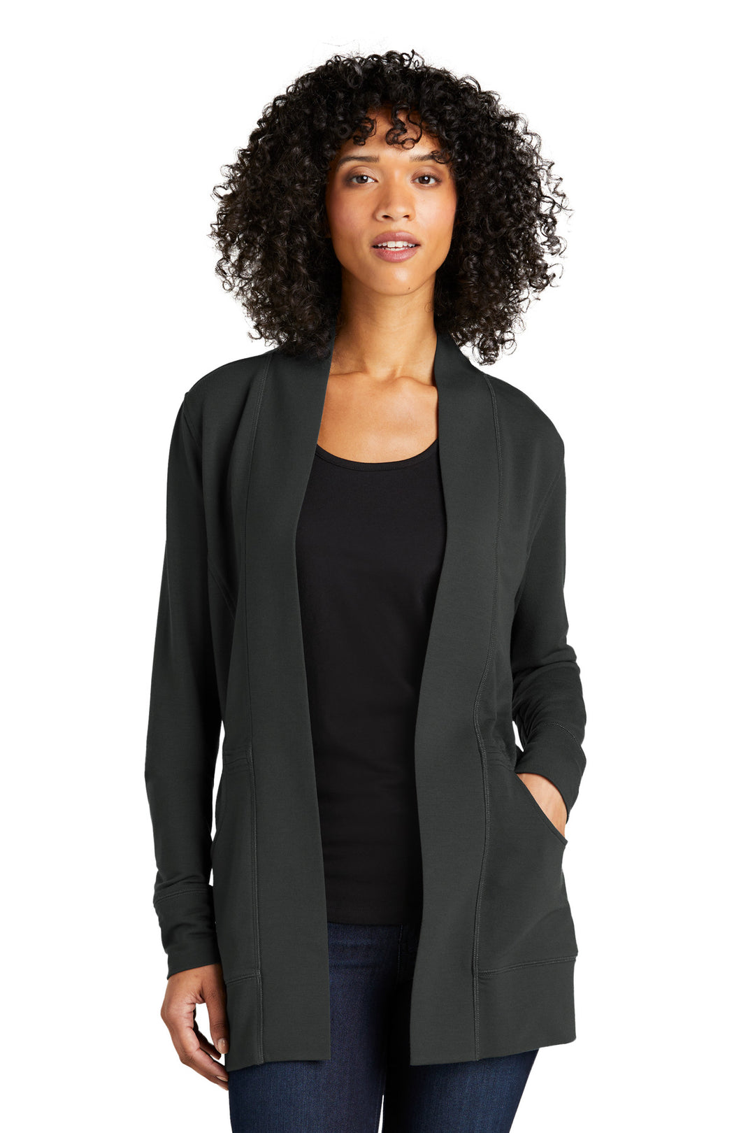 Women's Micro-terry Cardigan