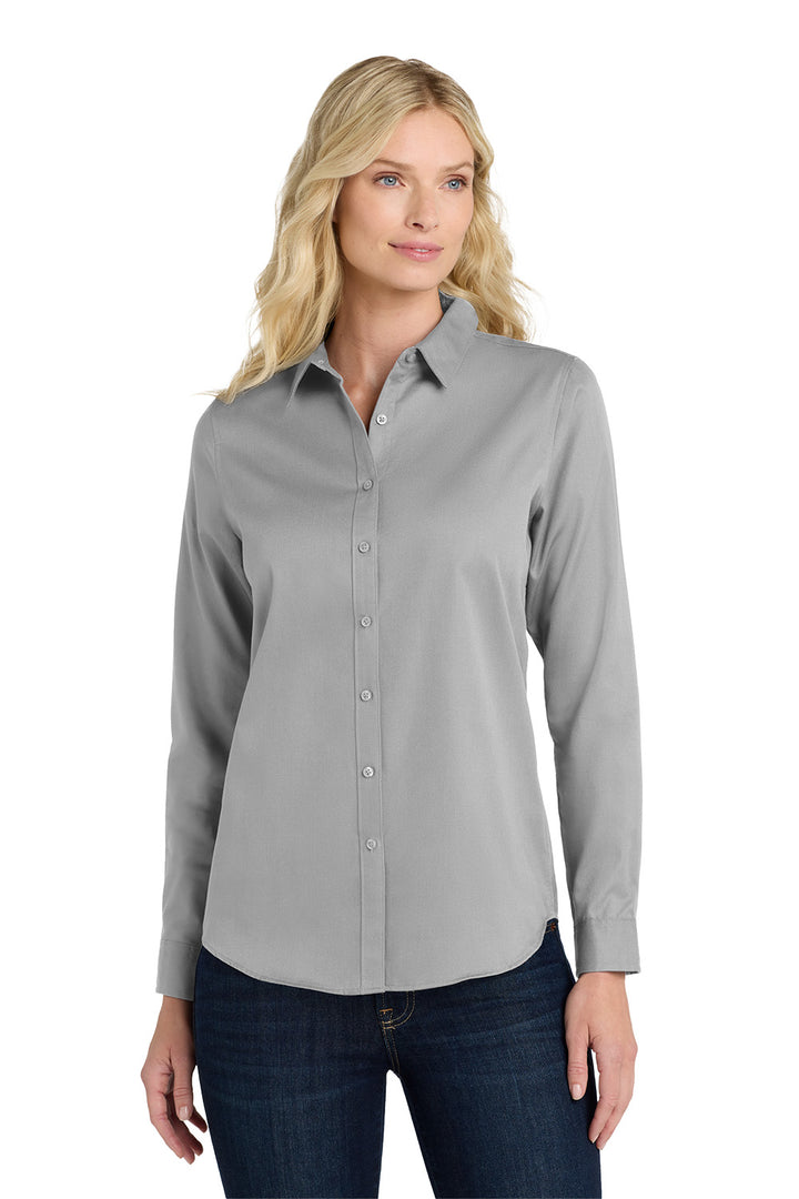 Women's Long Sleeve Superpro Twill Shirt - Park Inn