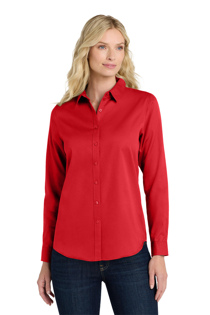 Women's SuperPro Long Sleeve Shirt - Red Roof Inn