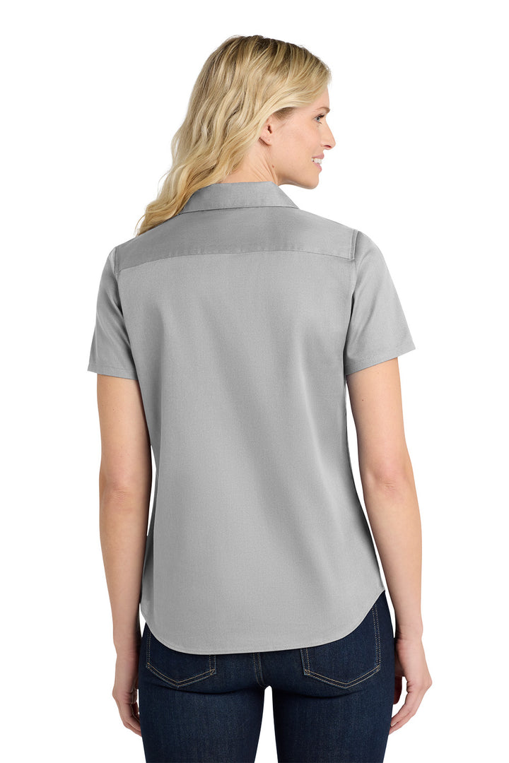 Women's Short Sleeve Superpro Twill Shirt - Park Inn