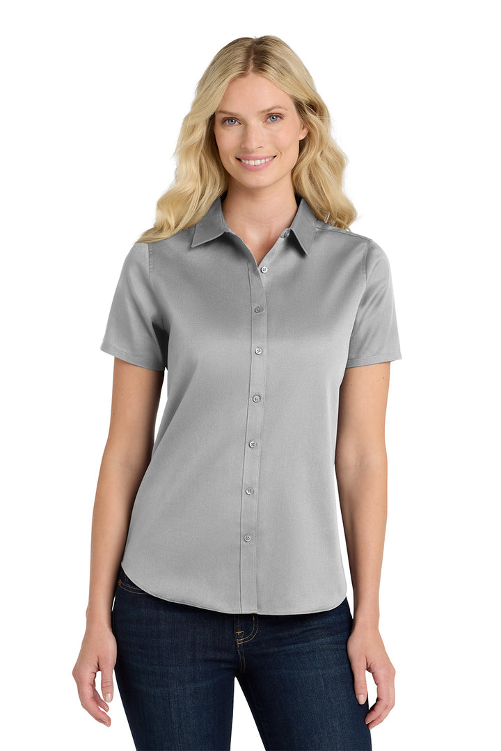 Women's Short Sleeve Superpro Twill Shirt - Park Inn