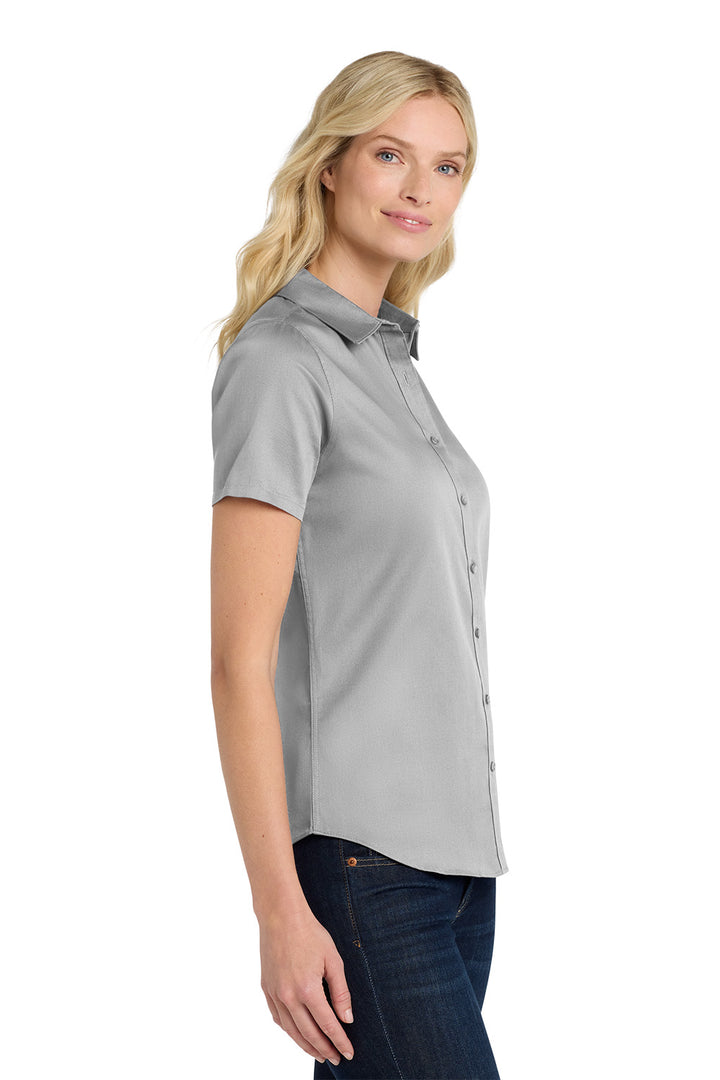 Women's Short Sleeve Superpro Twill Shirt - Park Inn
