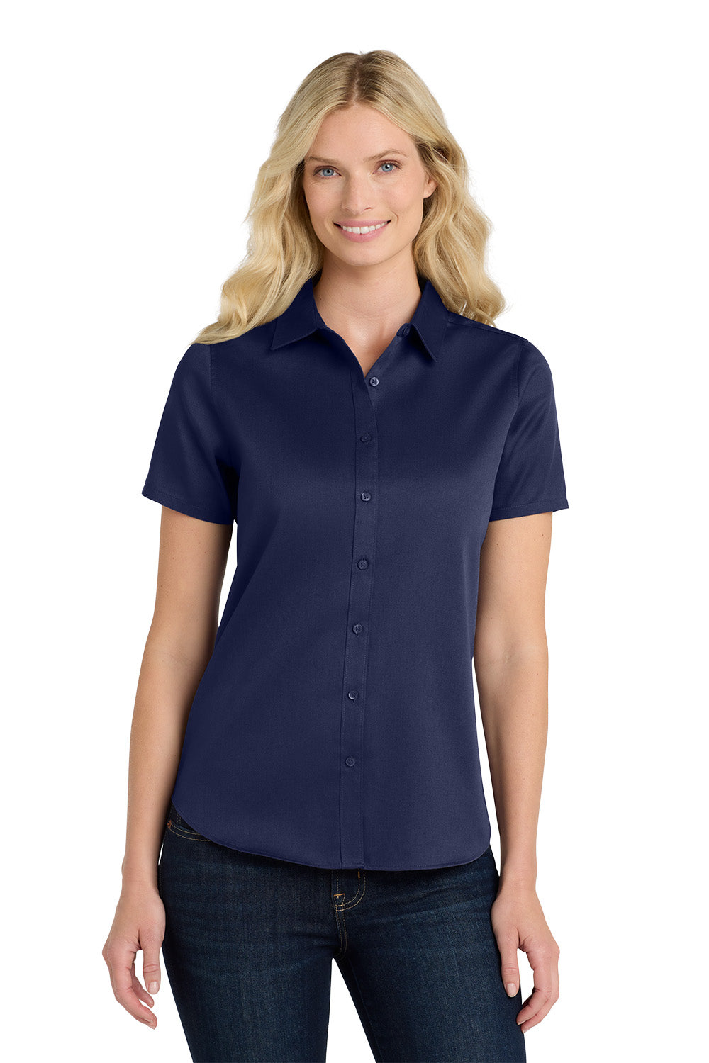 Women's Short Sleeve Superpro Twill Shirt - Park Inn