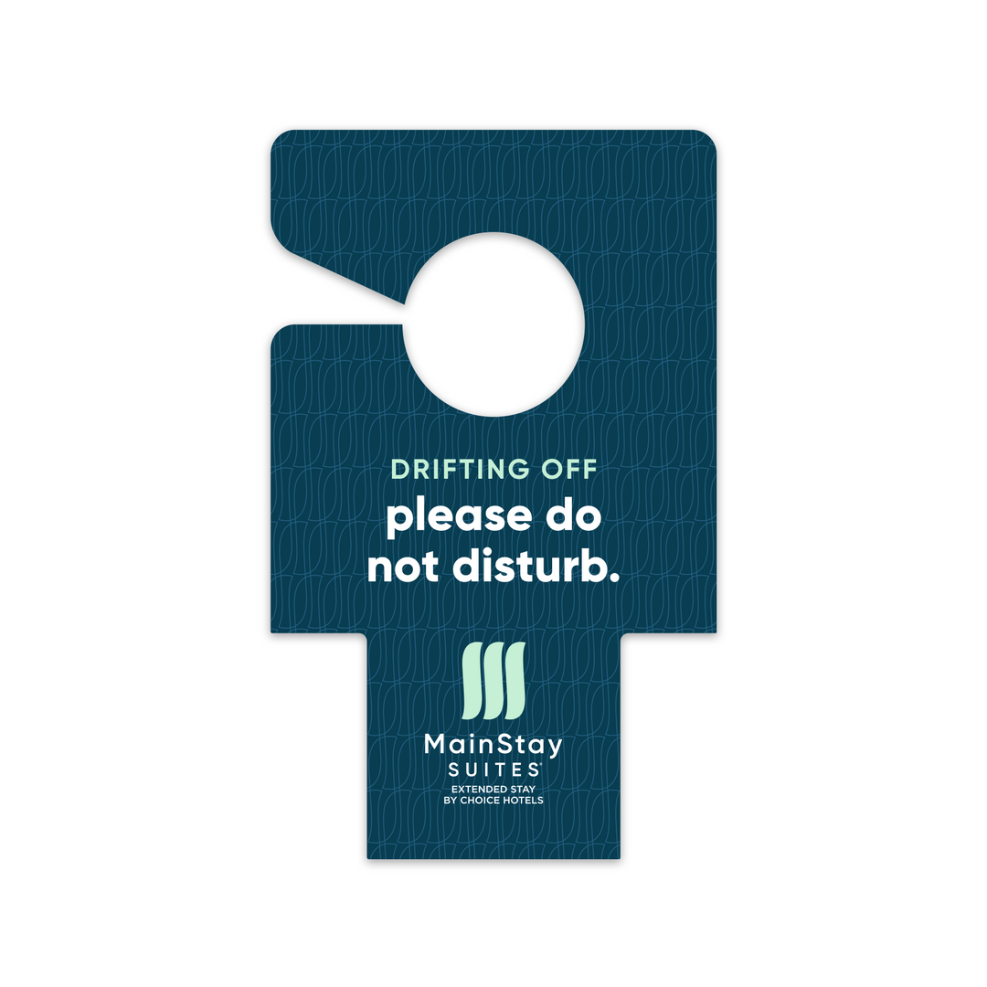 "Do Not Disturb" - Electronic Locks - MainStay Suites