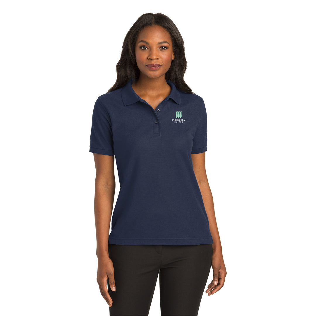 Women's Silk Touch Polo - MainStay Suites