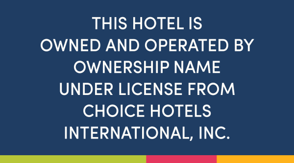 Ownership Sign - Park Inn by Radisson