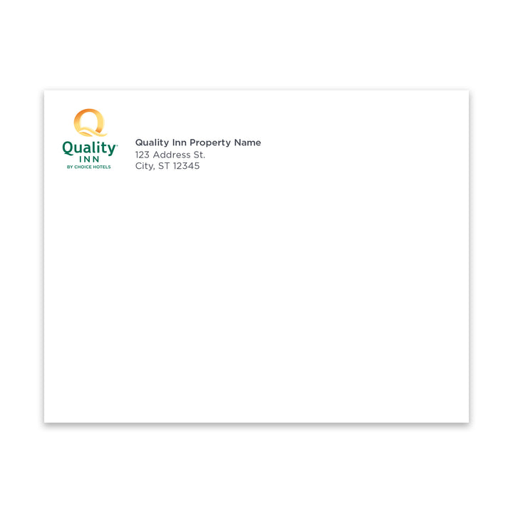 A2 Enveloppe Notecard - Quality Inn