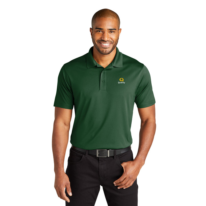 Men's Recycled Performance Polo - Quality Inn
