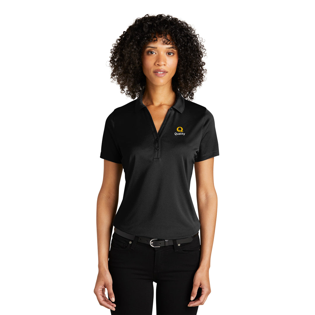 Women's Recycled Performance Polo - Quality Inn