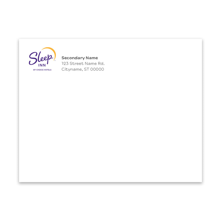 A2 Notecard Envelope - Sleep Inn