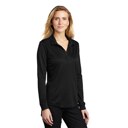 Women's Silk Touch Performance Polo -Long Sleeve- Everhome