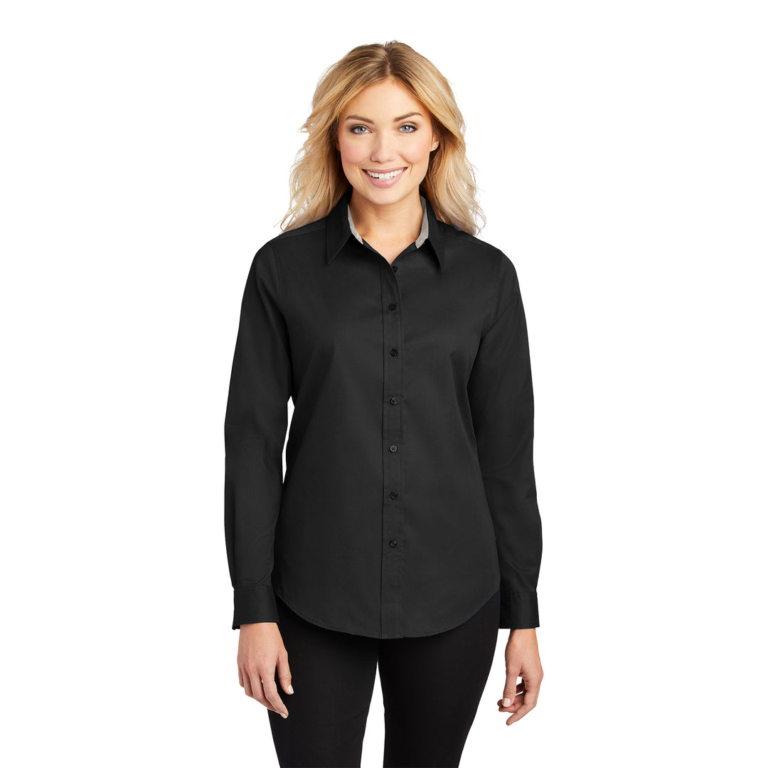 Women's Easy-Care Long Sleeve Shirt - Rodeway Inn