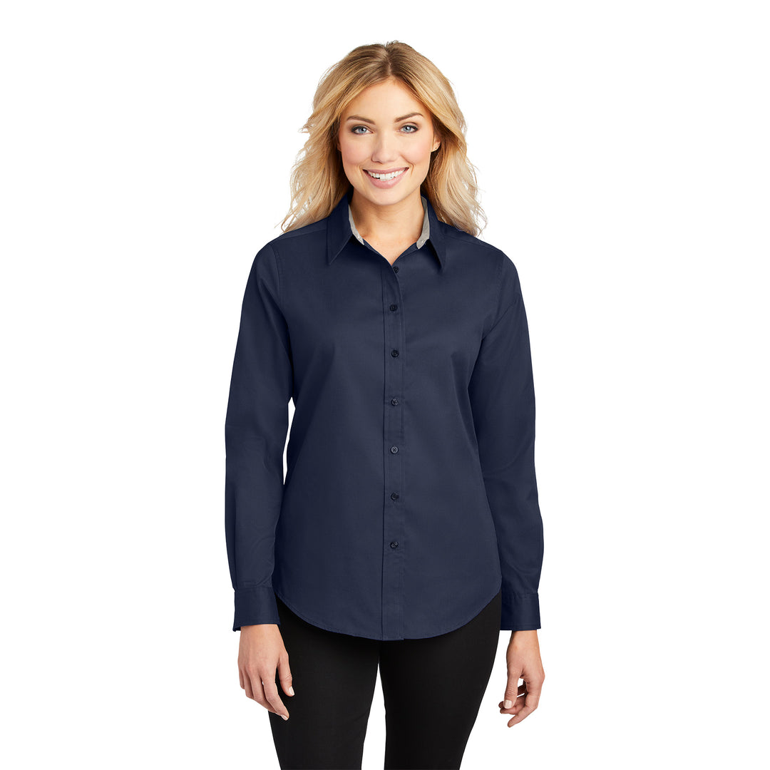 Women's Easy-Care Long Sleeve Shirt - Red Lion Hotels