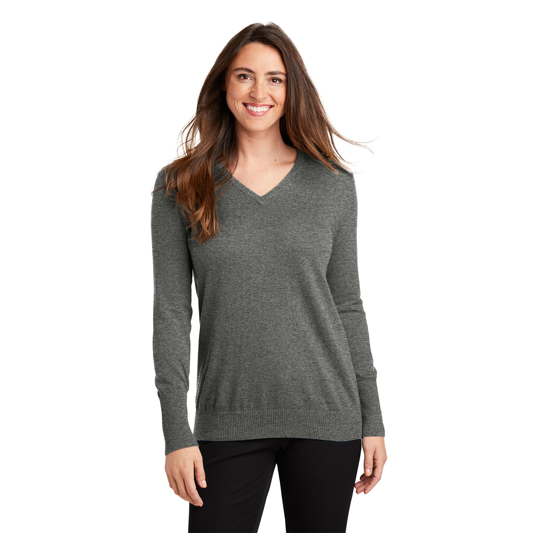 Women's V-Neck Sweater - Dual Brand