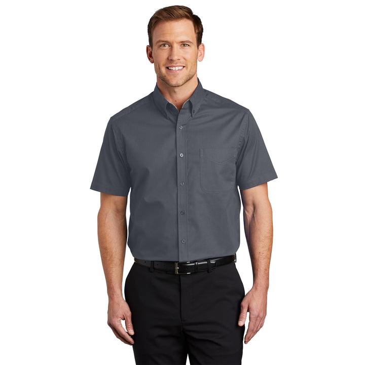 Men's Short Sleeve Easy Care Shirt - Econo Lodge