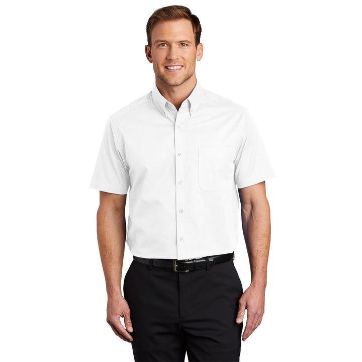 Men's Short Sleeve Easy Care Shirt - Rodeway Inn
