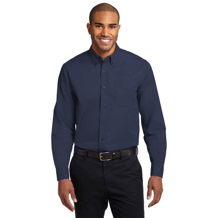Men's Easy-Care Long Sleeve Shirt - Red Lion Hotels
