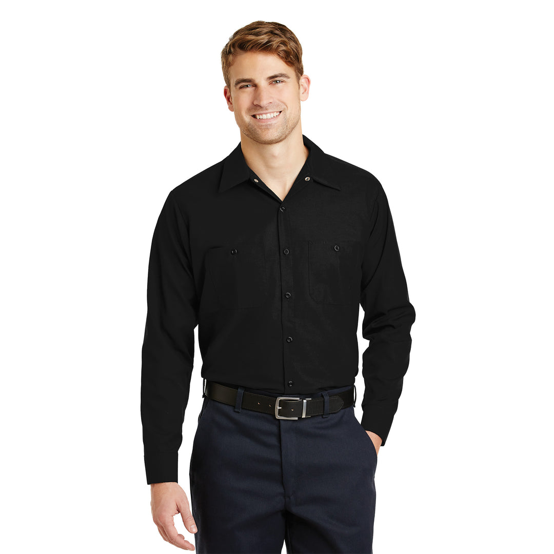 Men's Long Sleeve Work Shirt - Rodeway Inn