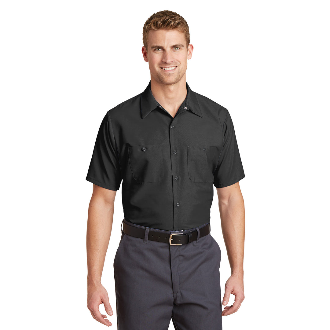 Men's Short Sleeve Work Shirt - Americas Best Value Inn