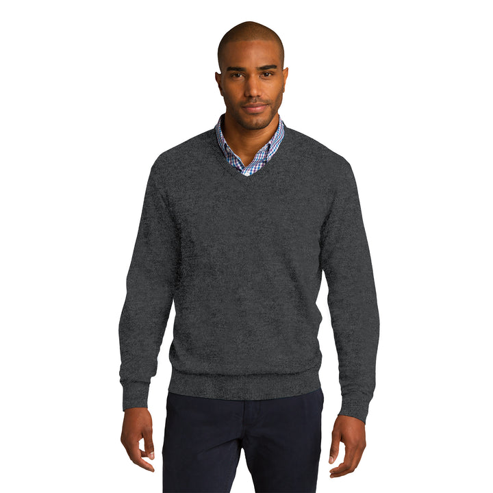 Men's V-Neck Sweater - Dual Brand