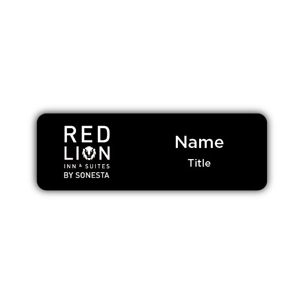 1" x 3" Name Badge - Red Lion Inn & Suites