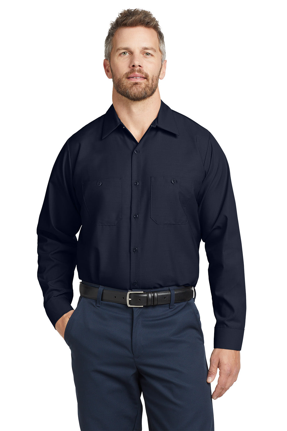 Men's Long Sleeve Work Shirt - Park Inn