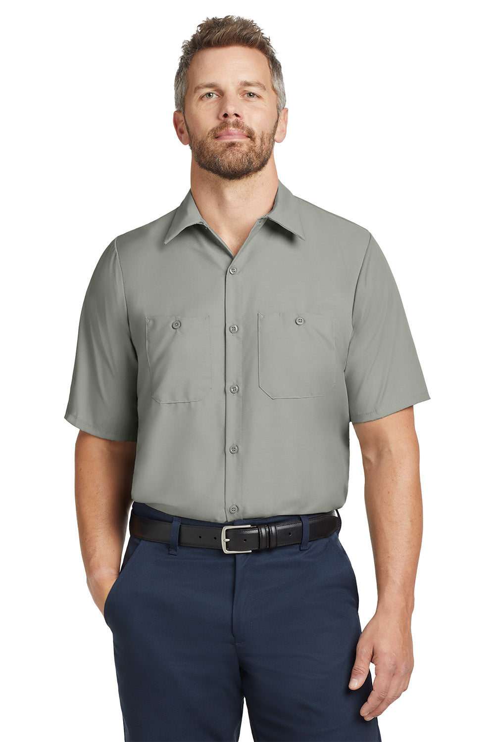 Men's Short Sleeve Work Shirt - Park Inn