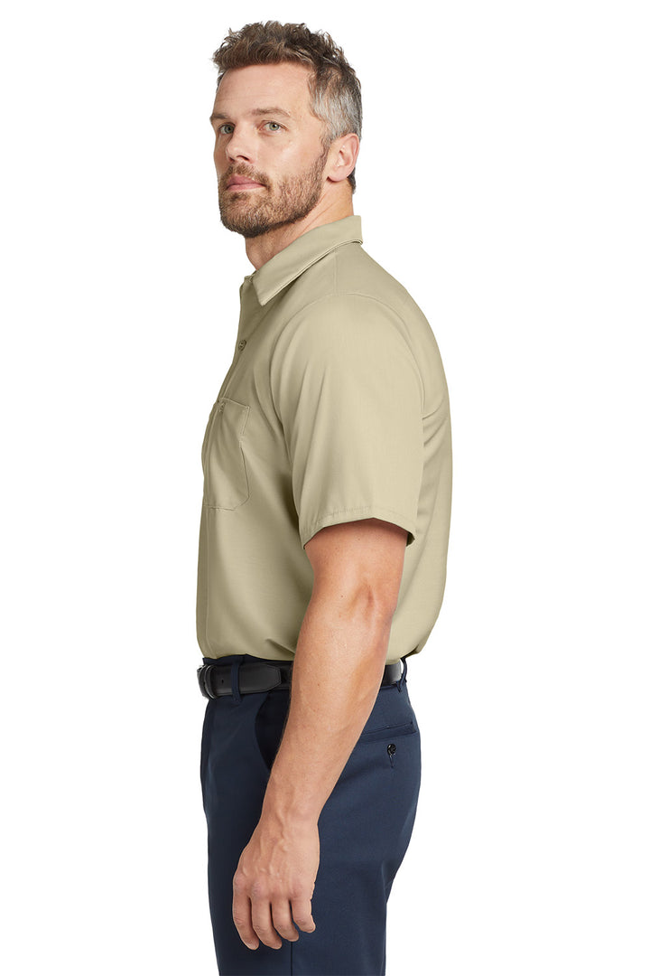 Men's Short Sleeve Work Shirt - HomeTowne Studios