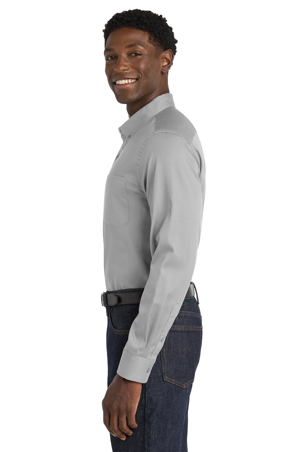 Men's Long Sleeve Superpro Twill Shirt - Park Inn