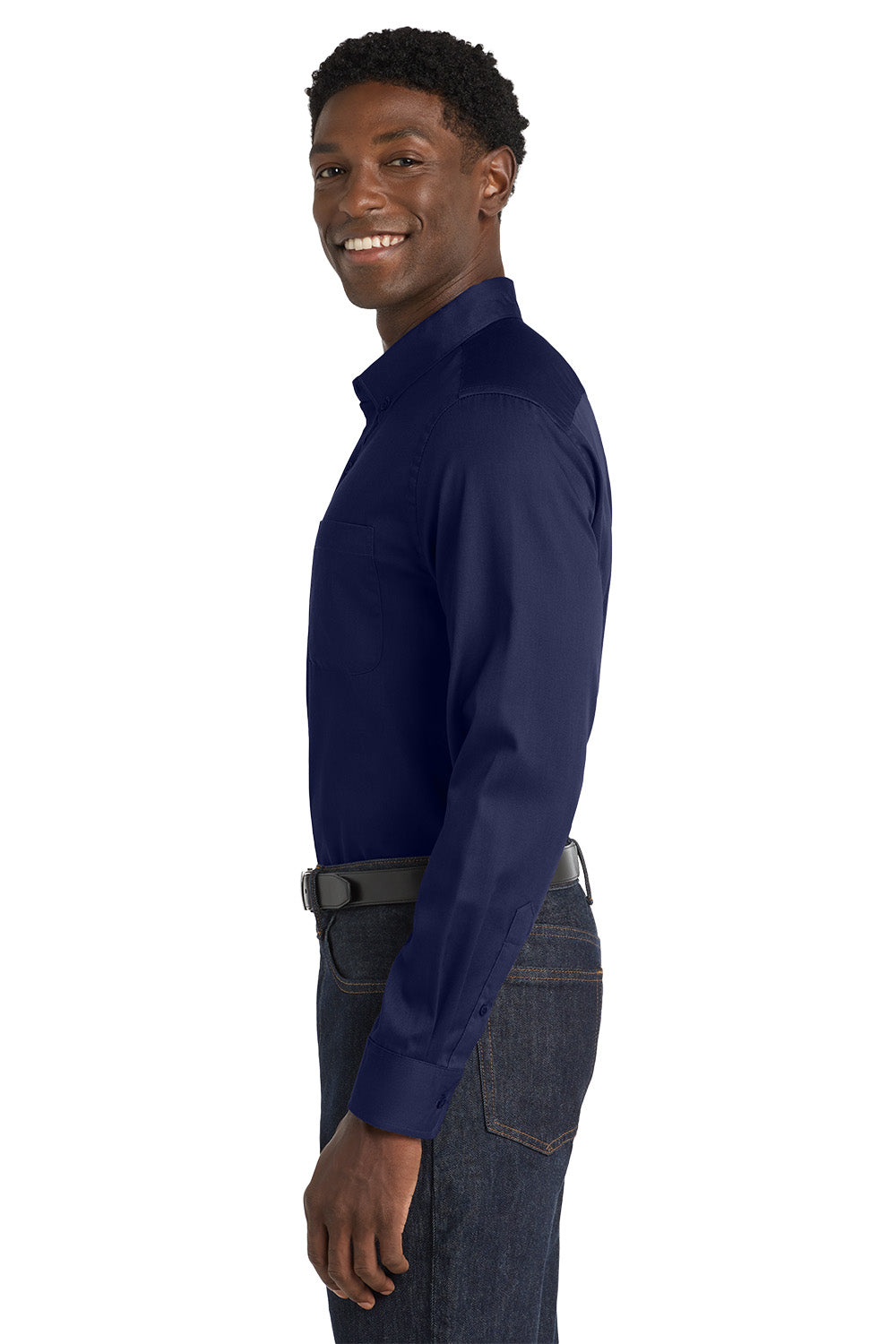 Men's Long Sleeve Superpro Twill Shirt - Park Inn