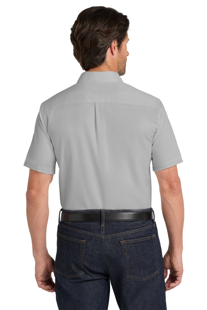 Men's Short Sleeve Superpro Twill Shirt - Park Inn