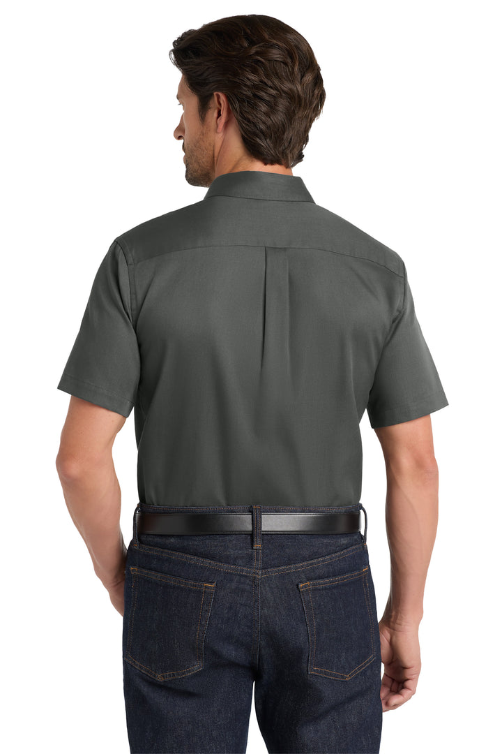 Men's Short Sleeve Superpro Twill Shirt (No Logo) - Country Inn & Suites
