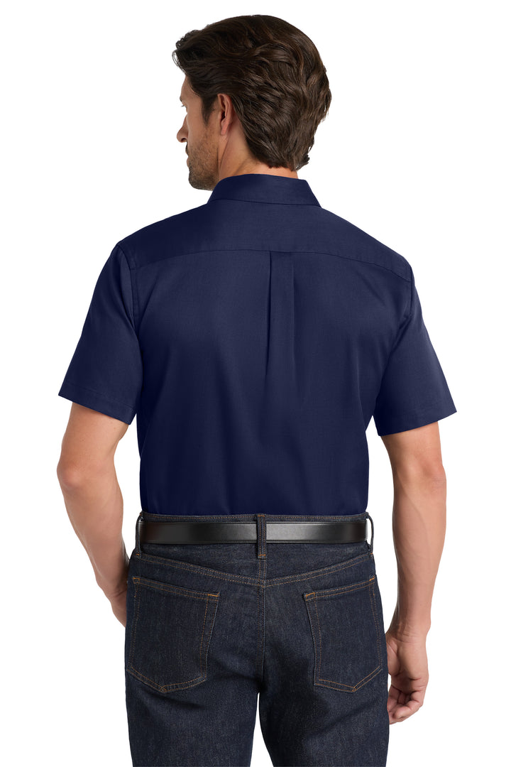 Men's Short Sleeve Superpro Twill Shirt (No Logo) - Country Inn & Suites