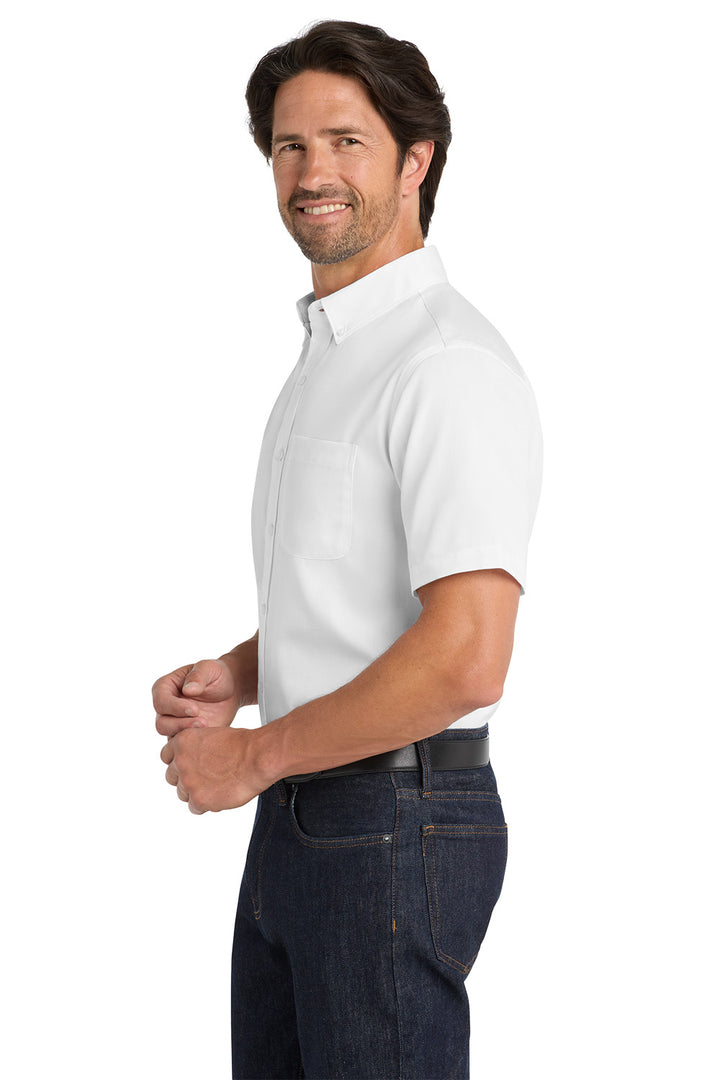 Men's Short Sleeve Superpro Twill Shirt - Signature Inn
