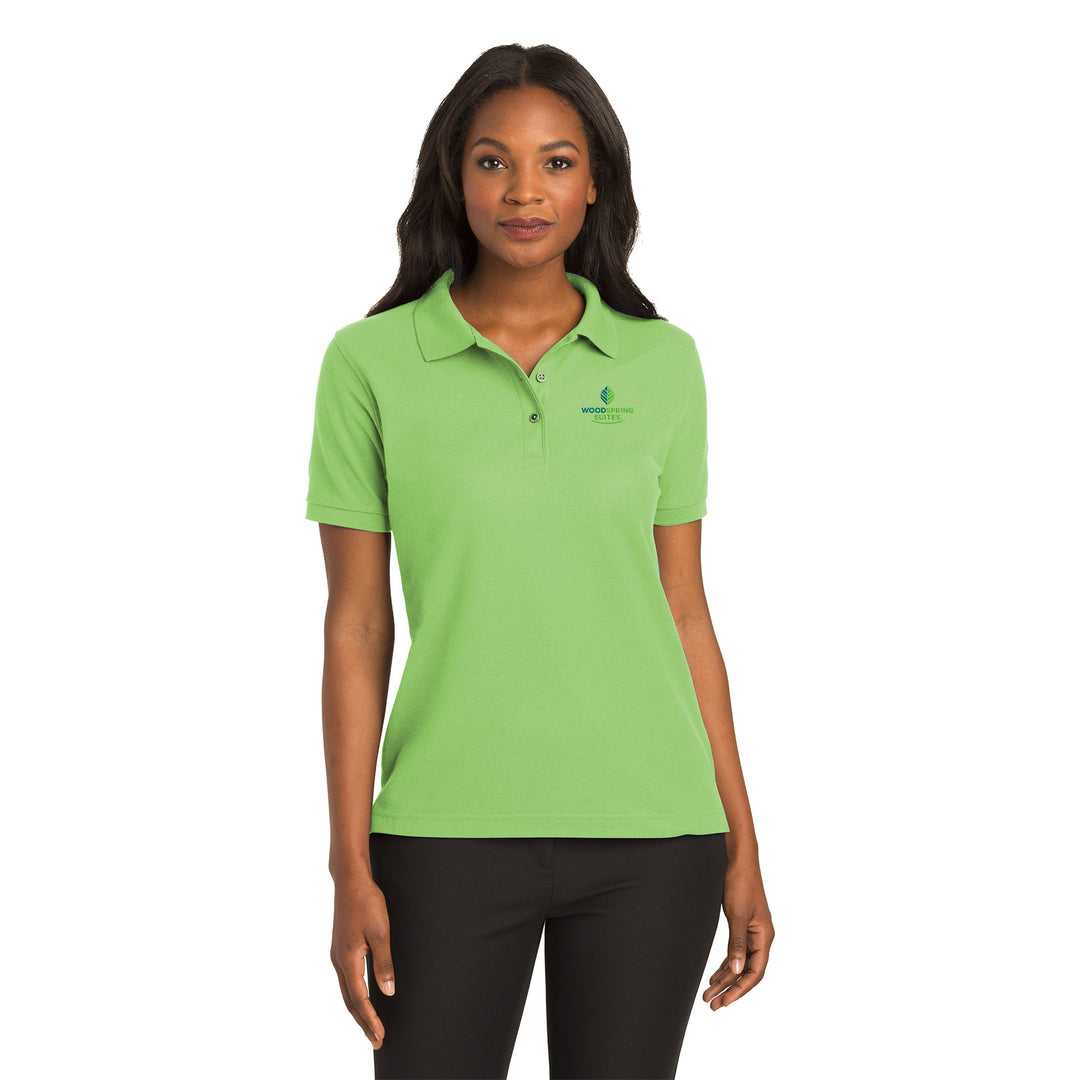 Women's Silk Touch Polo - WoodSpring Suites