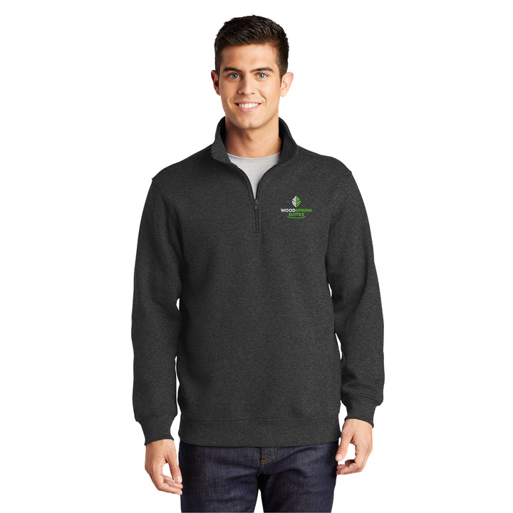 Men's 1/4-Zip Sweatshirt - WoodSpring Suites