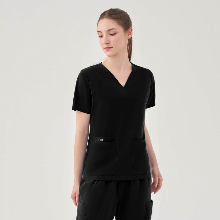 Aurora Women's V-Neck Top - Red Roof Inn