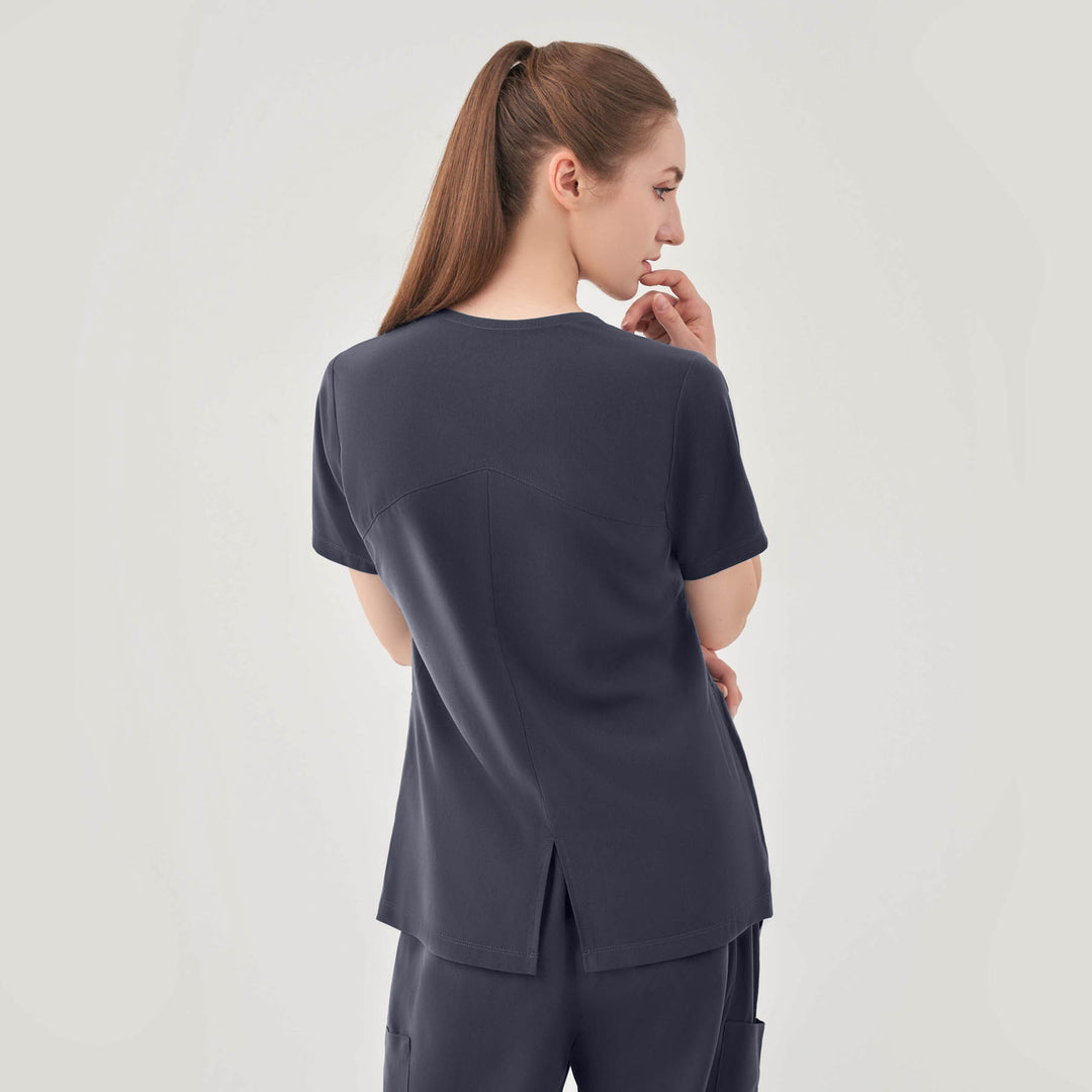 Aurora Women's V-Neck Top - HomeTowne Studios