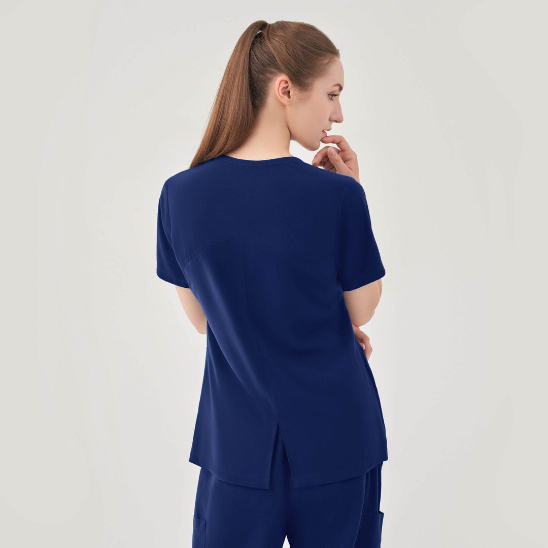 Aurora Women's V-Neck Top - HomeTowne Studios