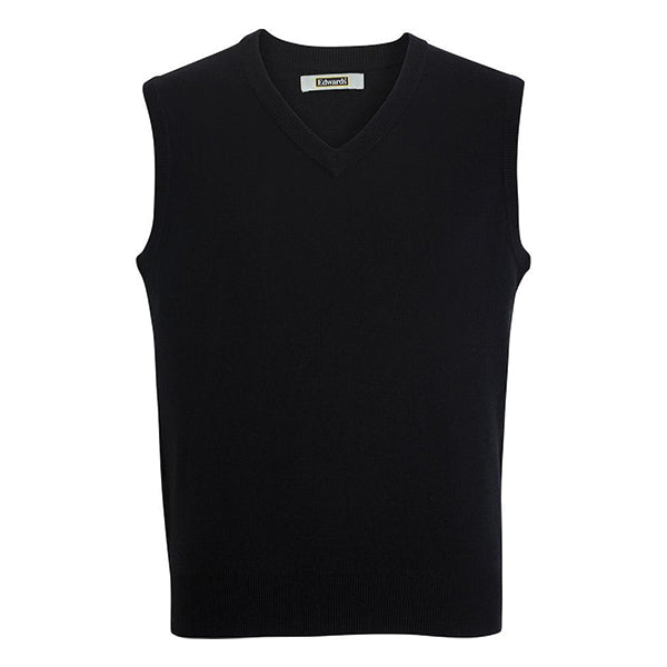 Unisex V-Neck Sweater Vest - Clarion - Sable Hotel Supply