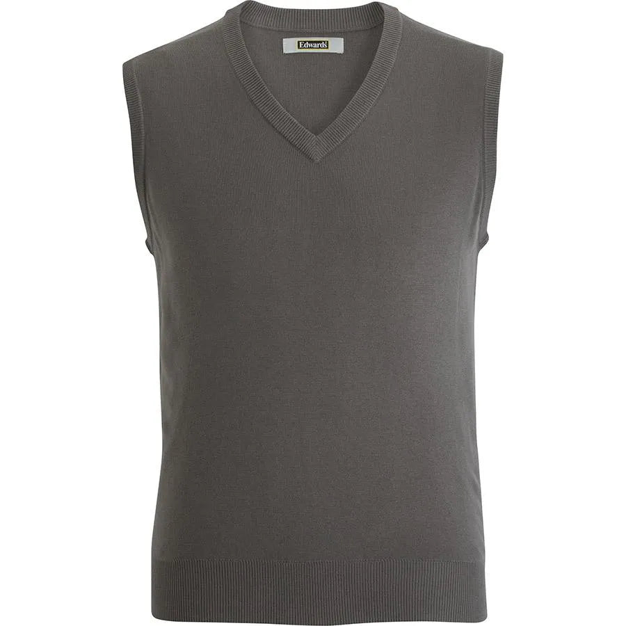 Unisex V-Neck Sweater Vest - Sleep - Sable Hotel Supply