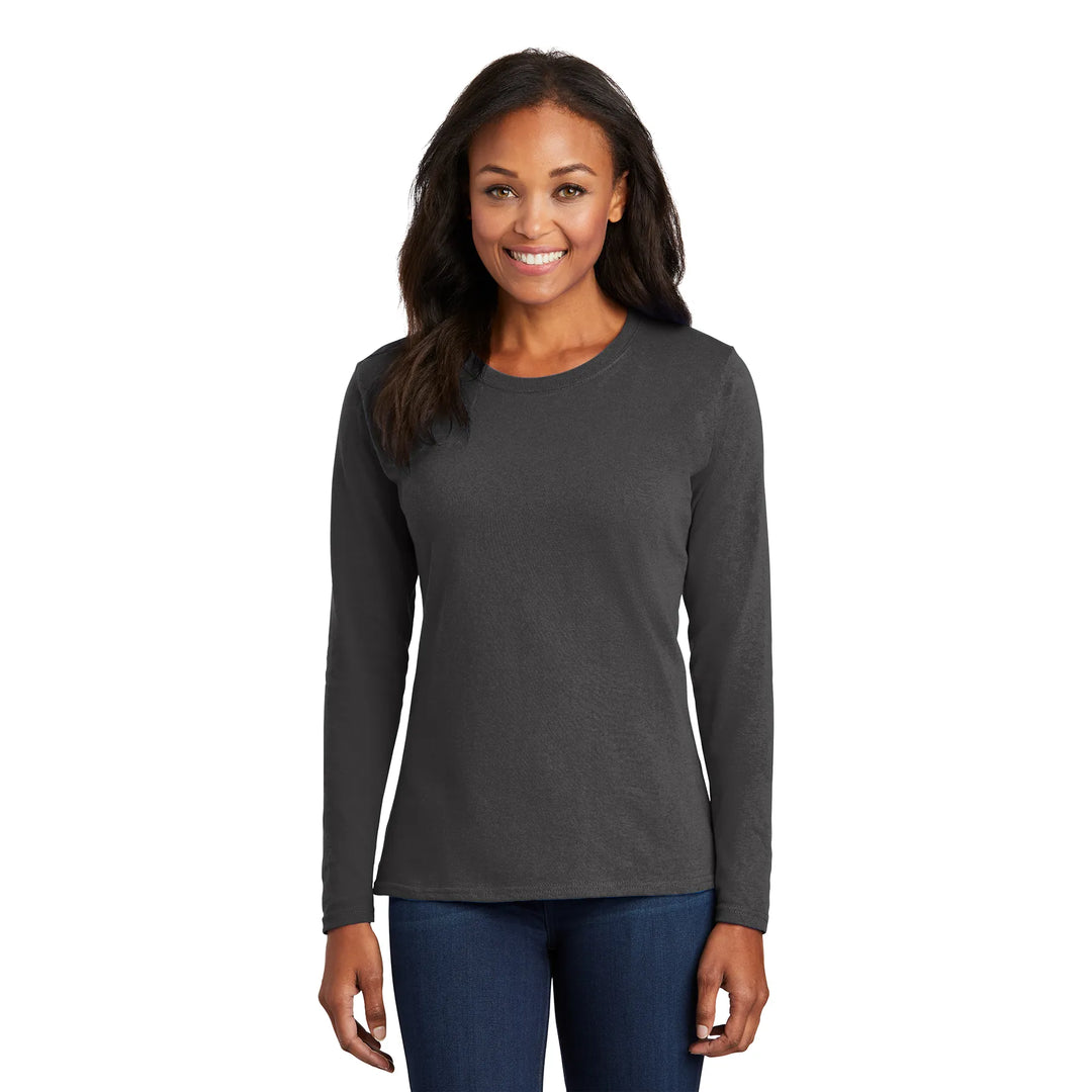 Women's Long Sleeve Tee - Comfort - Sable Hotel Supply