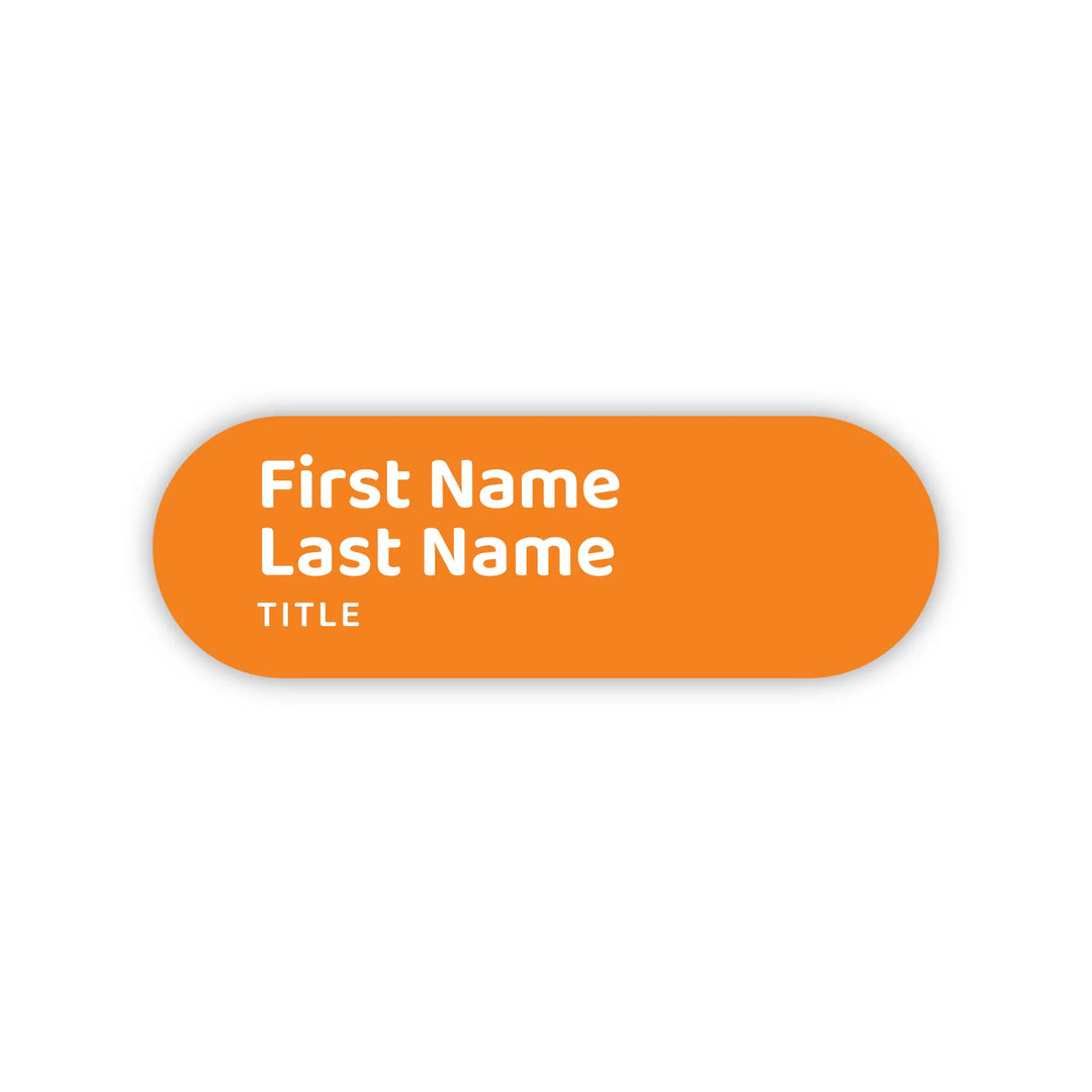 3" x 1" Name Badge - Suburban - Sable Hotel Supply
