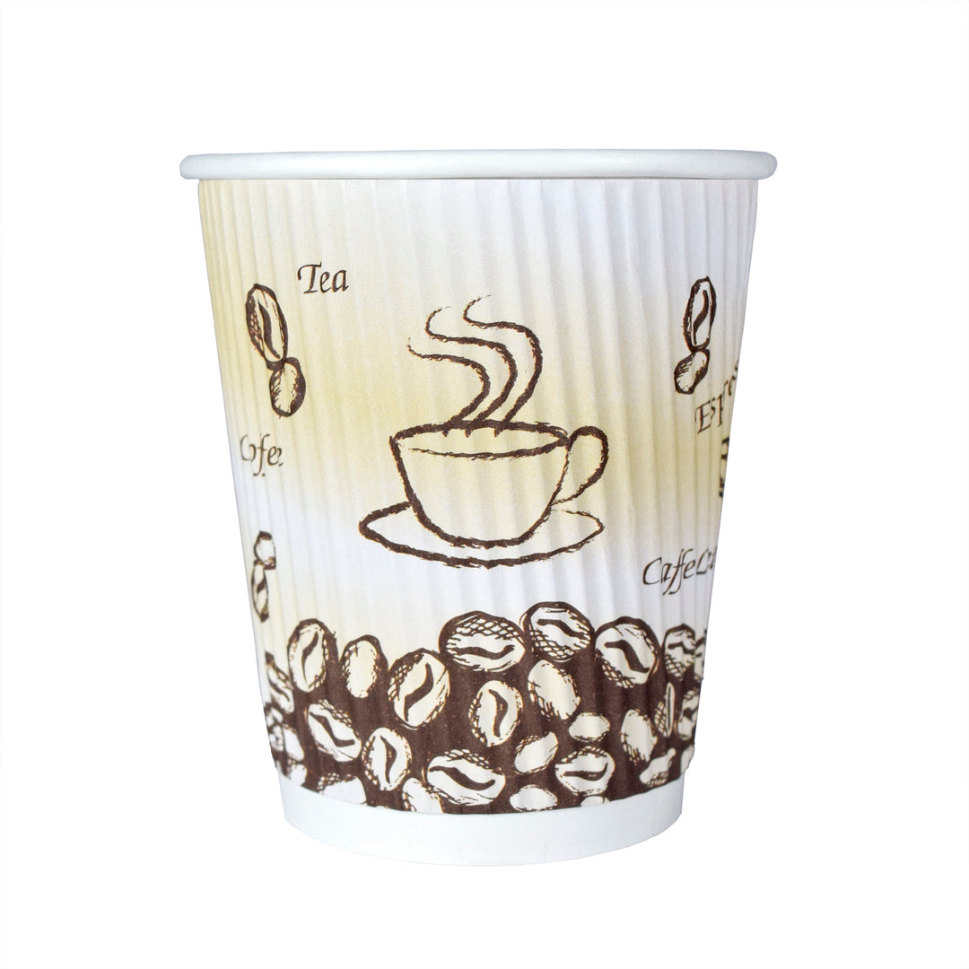 Generic Ripple Cup - Unwrapped - Sable Hotel Supply