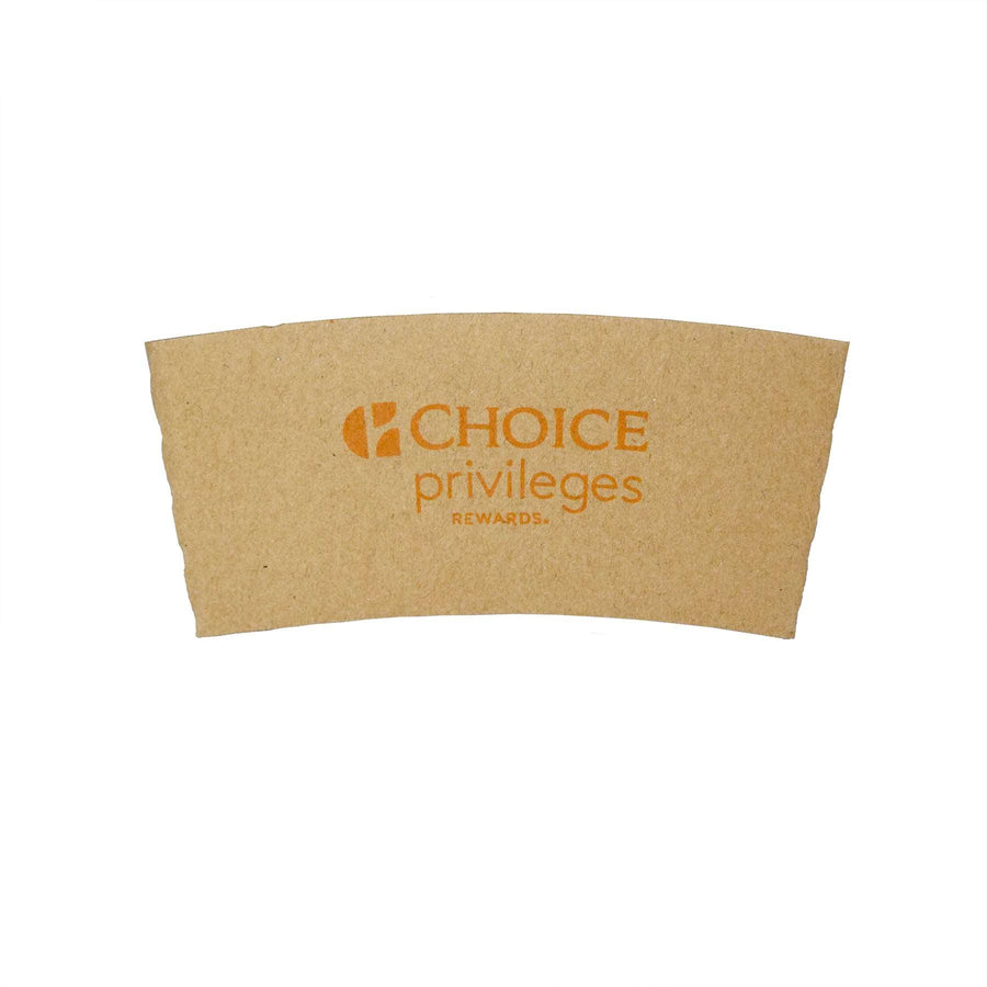 Choice Privileges Cup Sleeve - Sable Hotel Supply