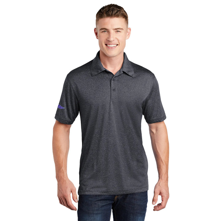 Men's Heather Contender Polo - Sable Hotel Supply