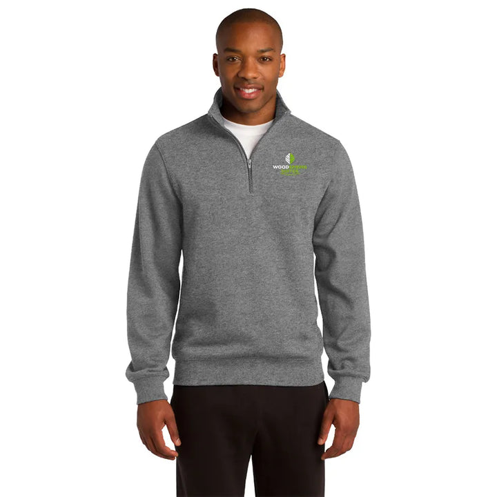 Men's 1/4-Zip Sweatshirt - WoodSpring Suites
