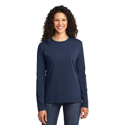 Women's Long Sleeve Tee - Comfort - Sable Hotel Supply